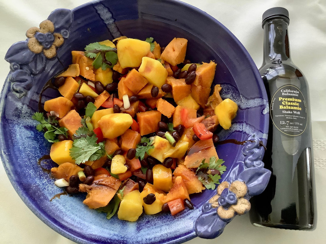 Black Bean, Mango, and Sweet Potato Delight