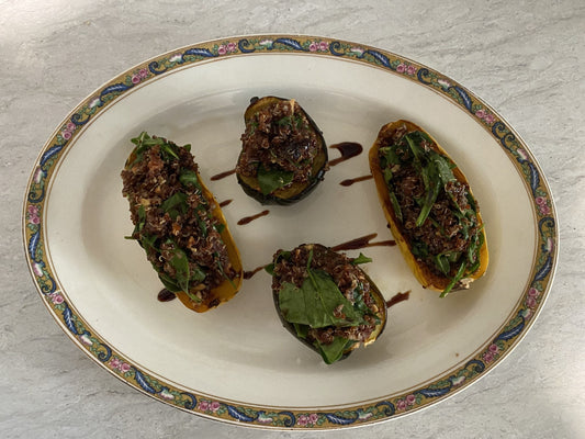 Acorn Squash with Quinoa Stuffing