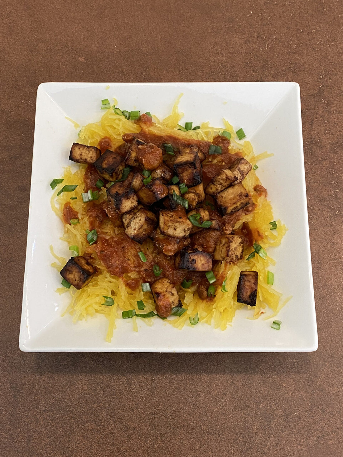 Spaghetti Squash and Blazin' Sauce