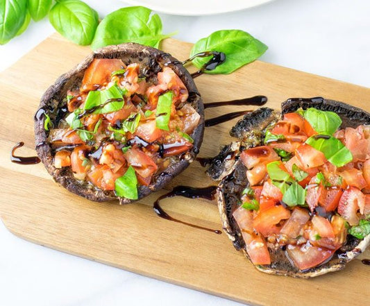 Portobello Mushroom Bruschetta