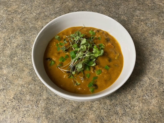 Pumpkin Black Bean Soup