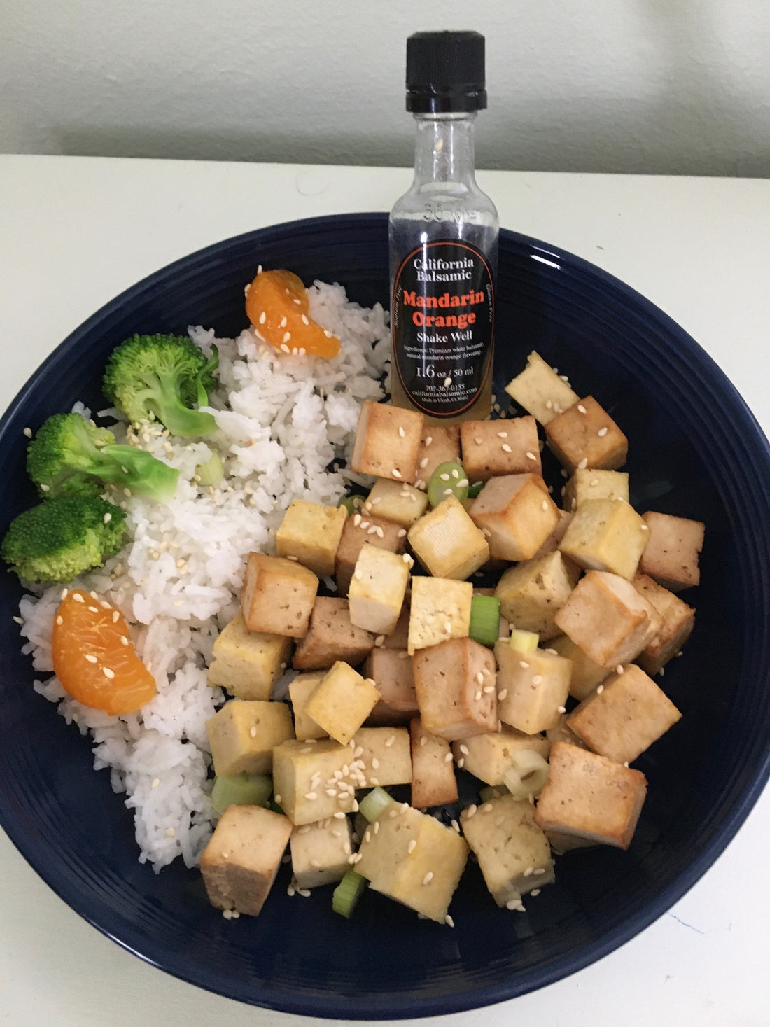 Mandarin Orange Tofu Dinner