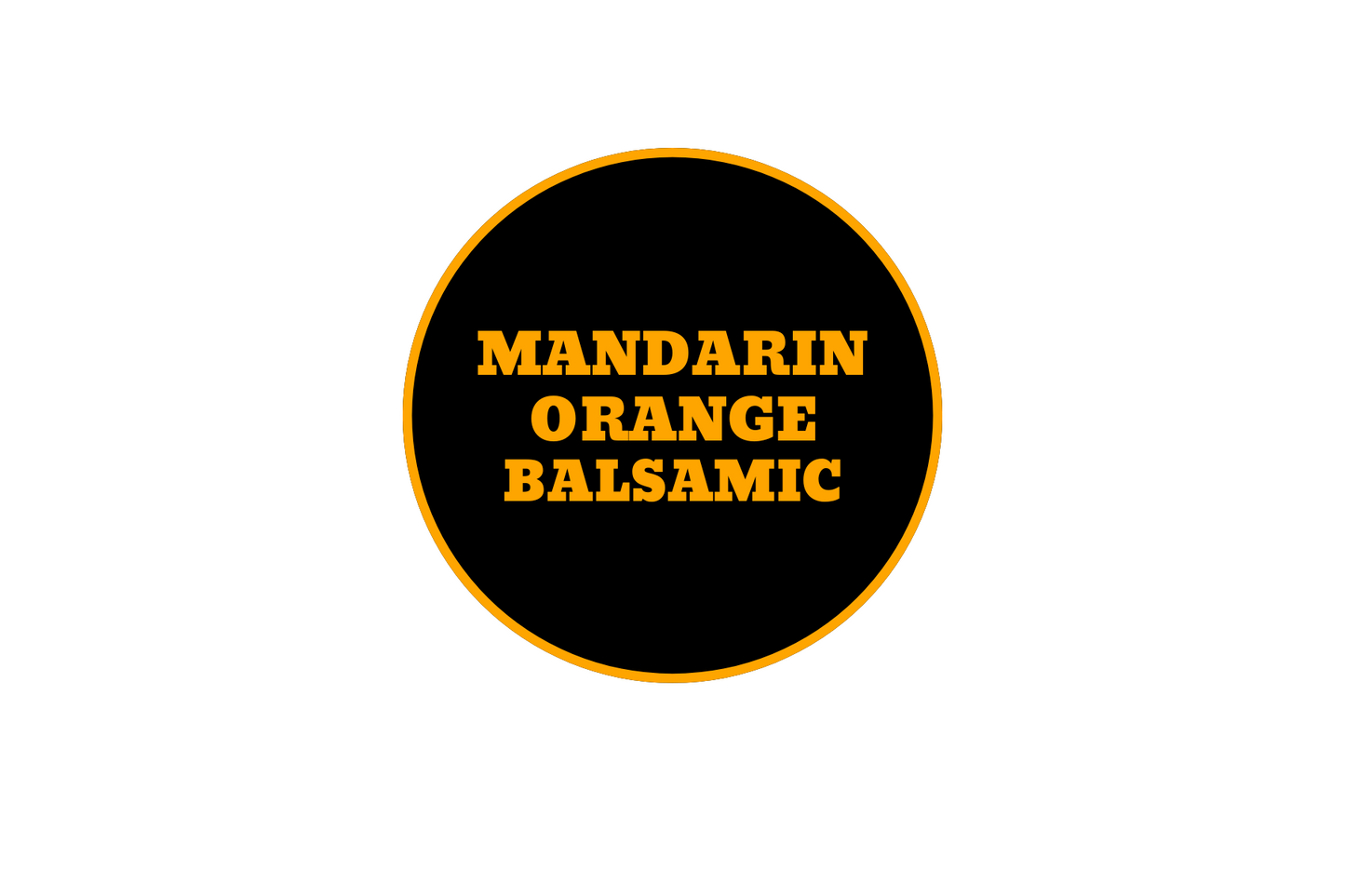 Mandarin Orange Balsamic Sample