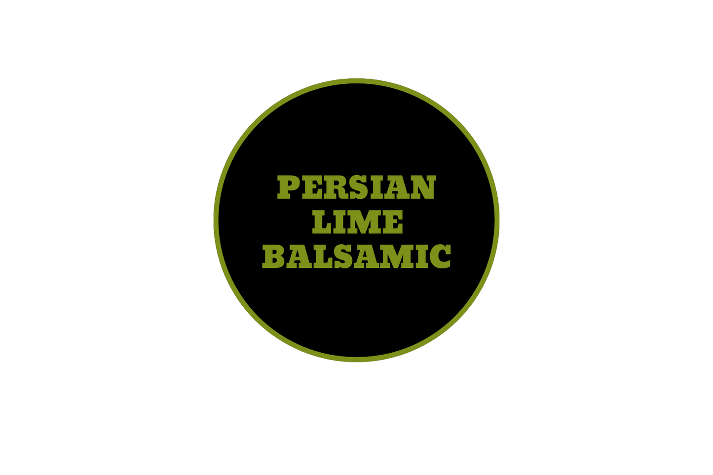 Persian Lime Balsamic Sample