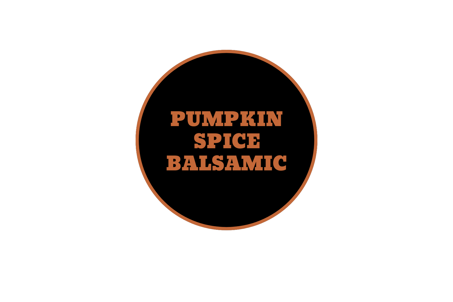 Pumpkin Spice Balsamic Sample