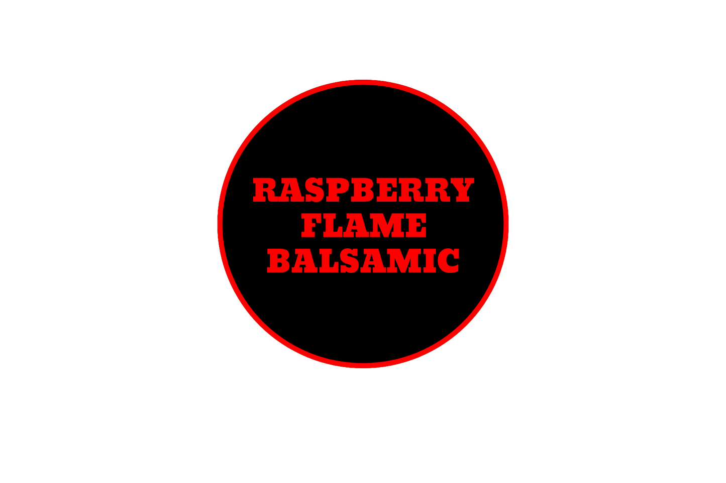 Raspberry Flame Balsamic Sample