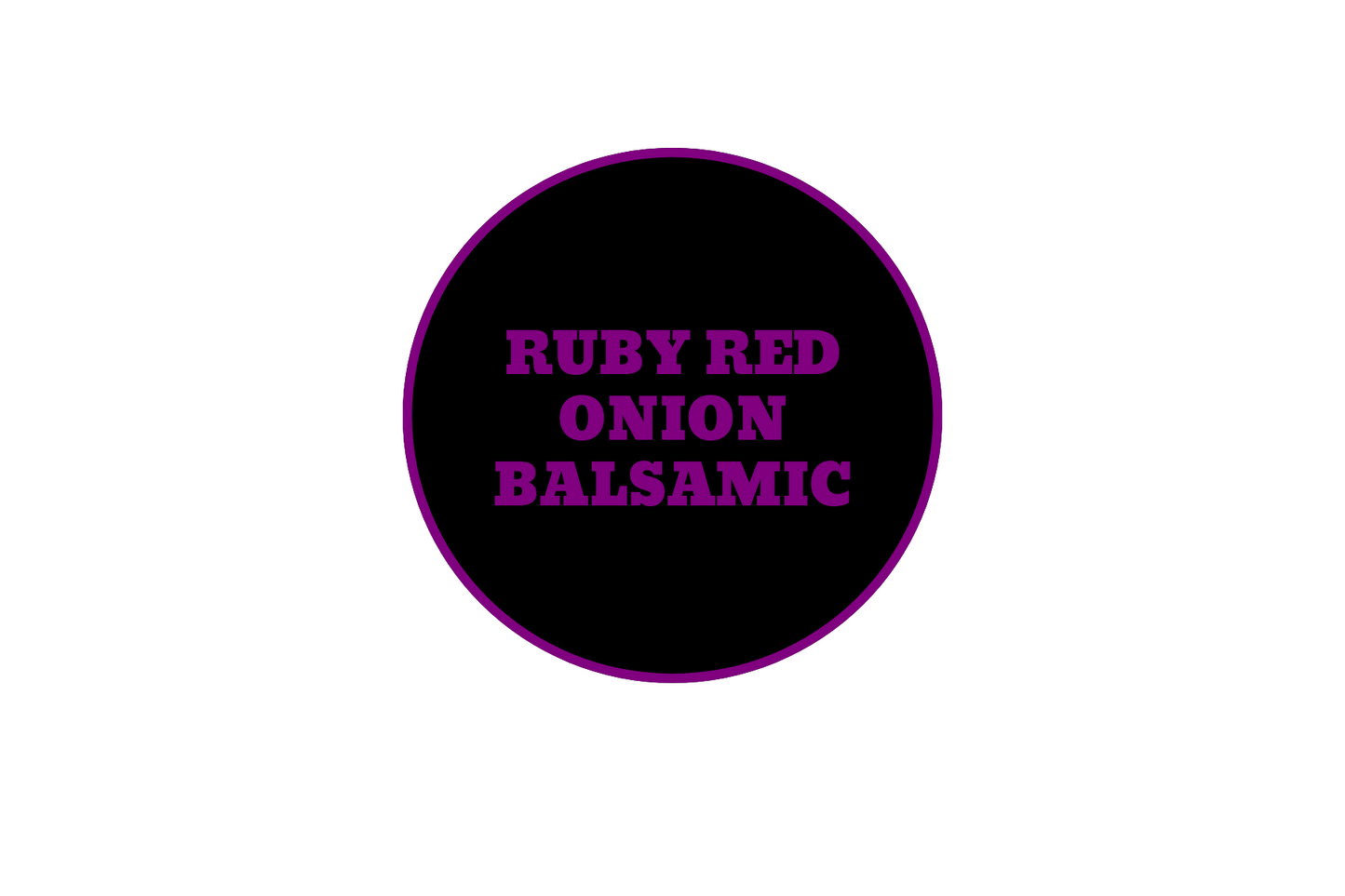 Ruby Red Onion Balsamic Sample