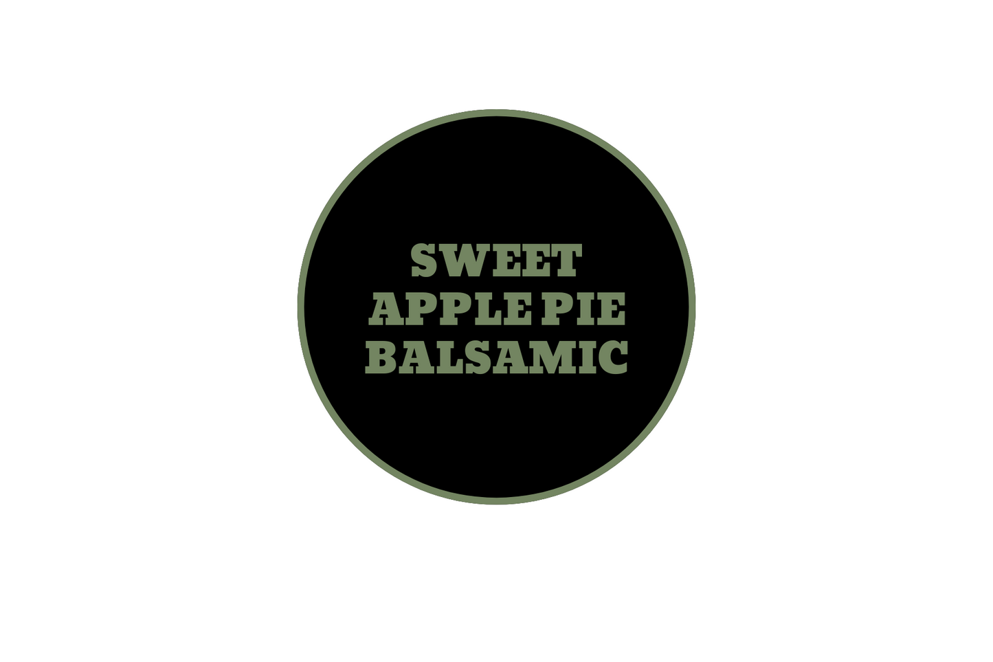 Sweet Apple Pie Balsamic Sample