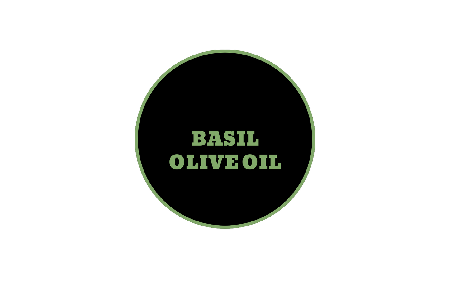 Basil Olive Oil Sample