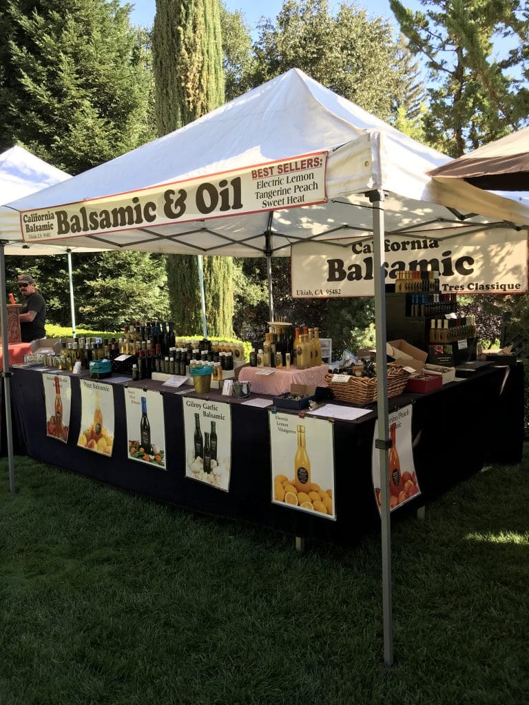 Saturday Ukiah Farmers Market California Balsamic