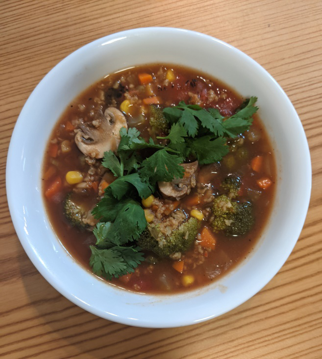 Mexican Millet and Vegetable Soup